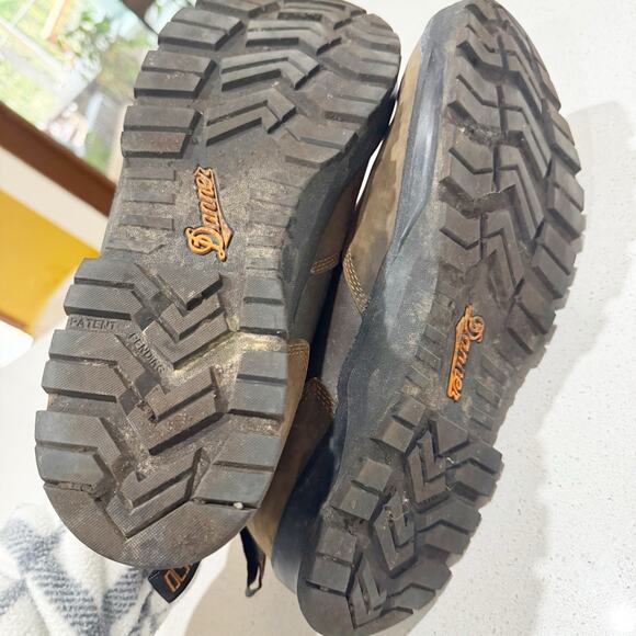 Danner Men's Crafter Romeo 3" Brown Hot Weather Leather Work Boots Sz 14 - Picture 9 of 10